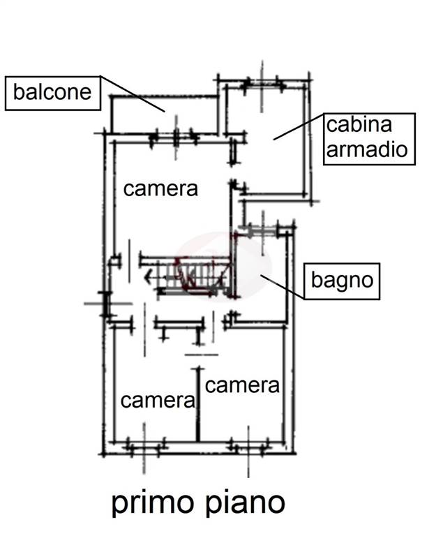 planimetria primo piano