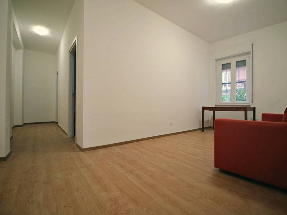 Soggiorno con cucina a vista